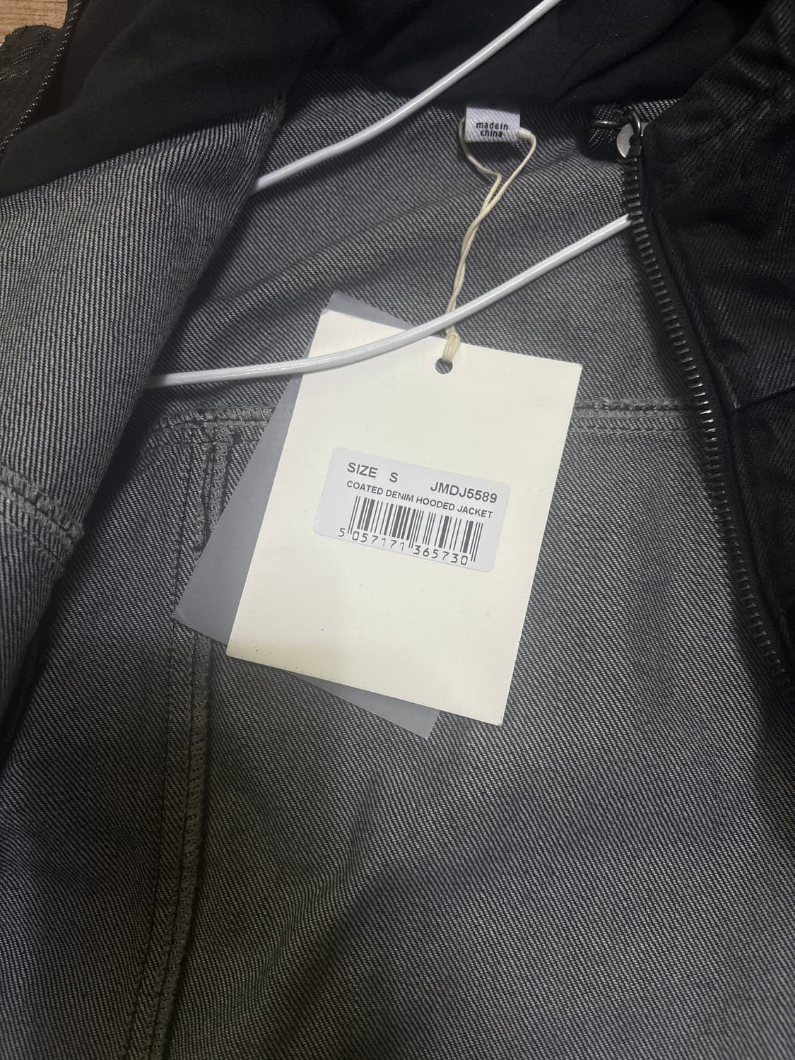 jaded london 제이디드런던 워시드후드데님자켓 상품이미지2