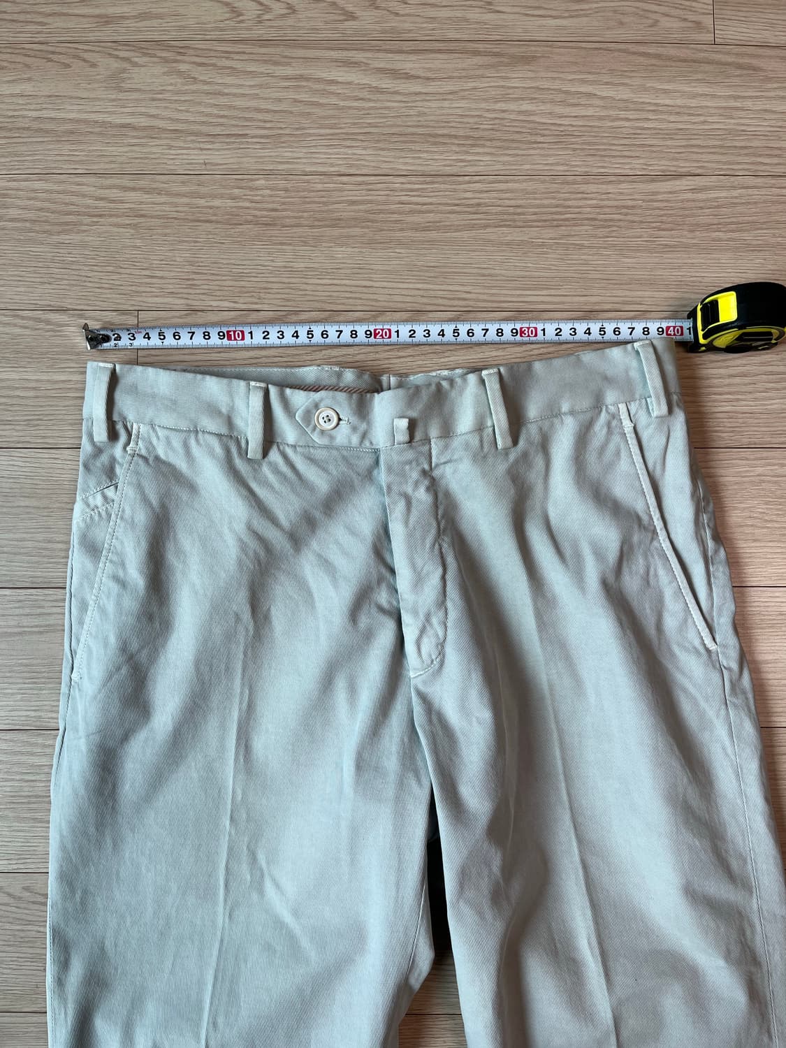 로로피아나 베이지 코튼 팬츠 46 정품 상품이미지4