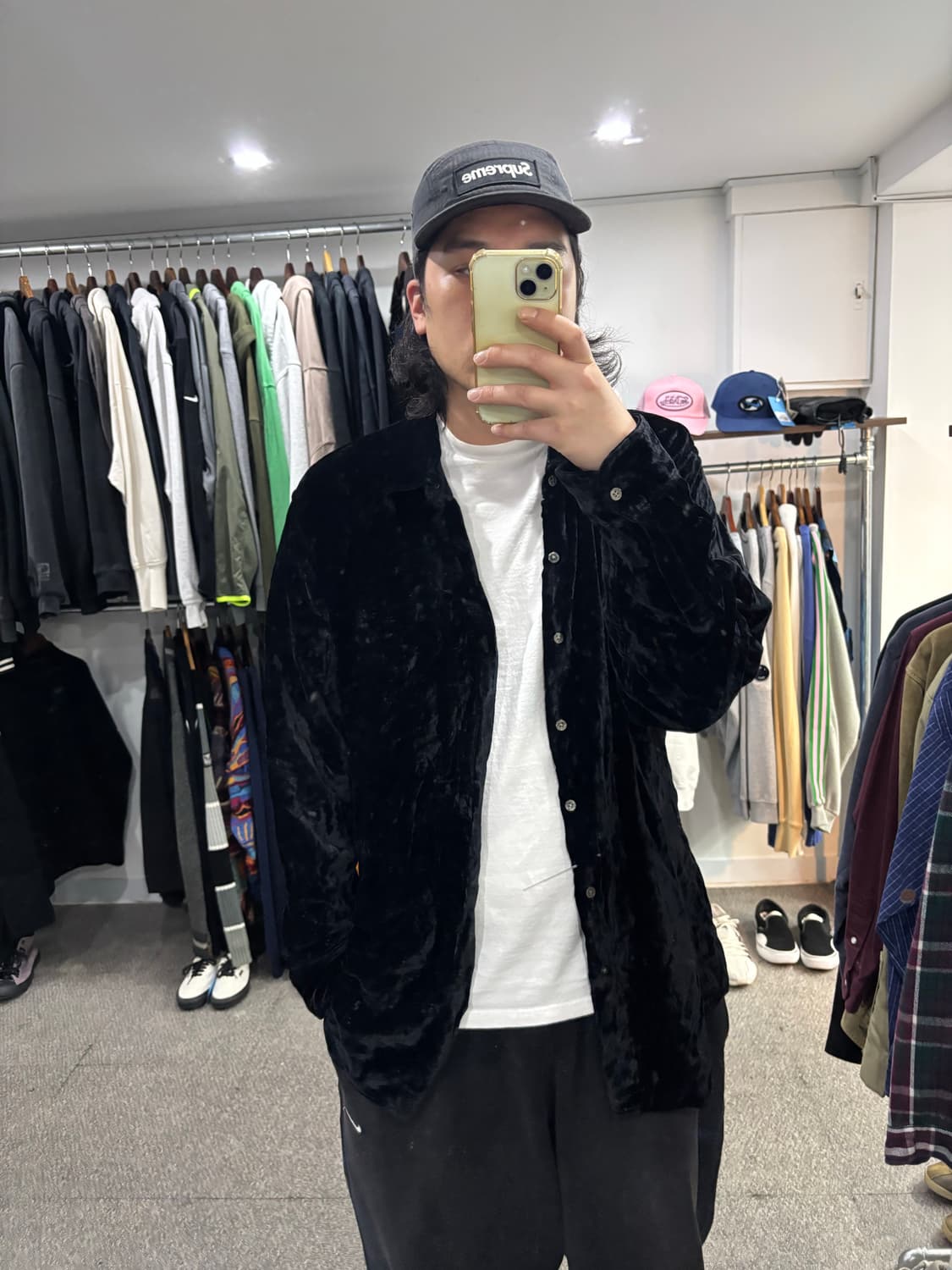 아르마니익스체인지 벨벳 셔츠 상품이미지8