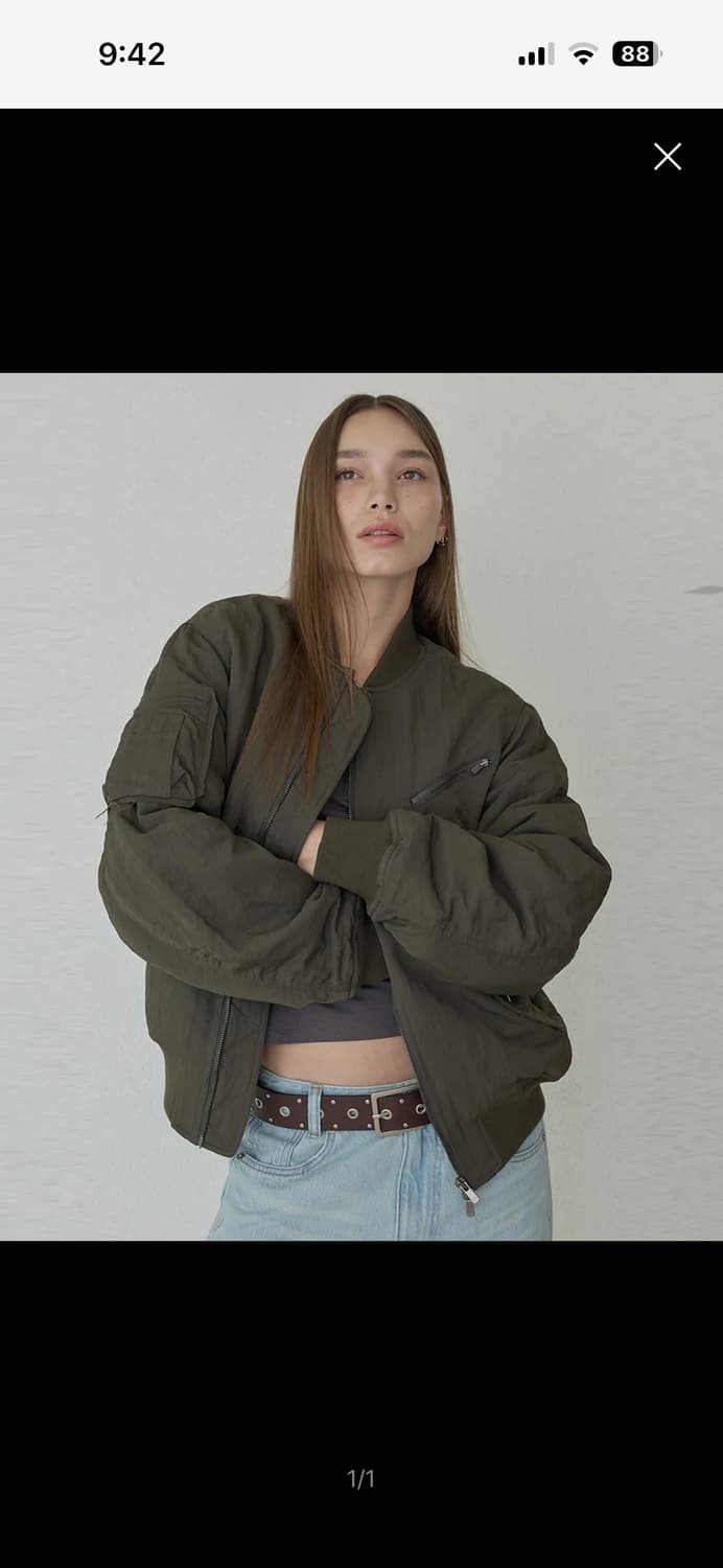 오데스 봄버 자켓 구해요 상품이미지1