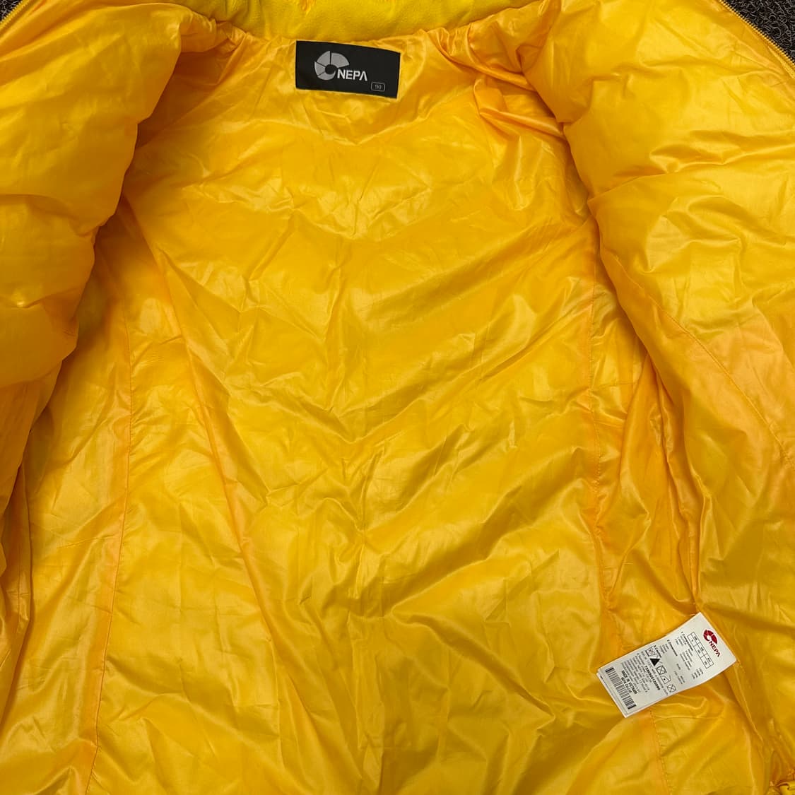 NEPA 네파 여성 구스다운 패딩 옐로우 S 상품이미지7
