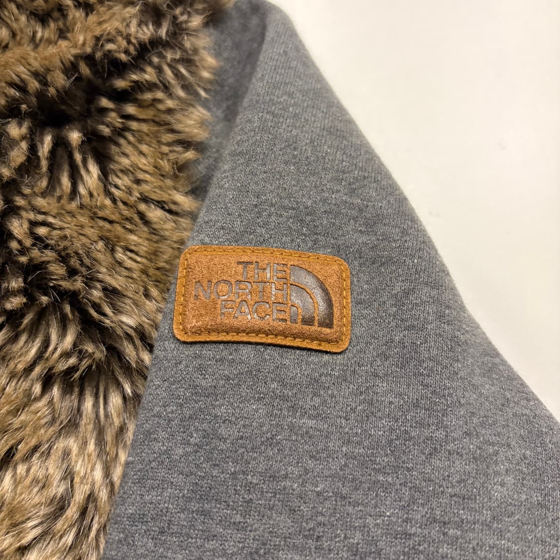 [90] 노스페이스 레딩 퍼 후드집업 그레이 B693 상품이미지3