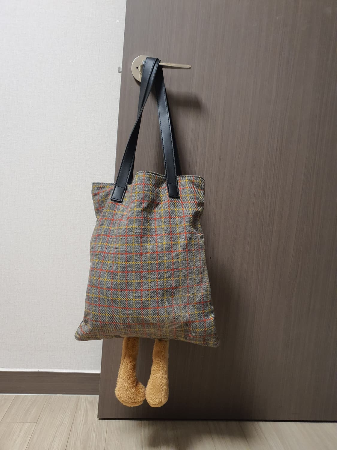 곰돌이 토트백 상품이미지3