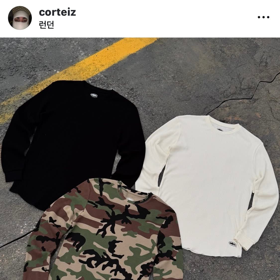 코르테이즈 게릴라즈 롱슬리브 티셔츠 상품이미지6