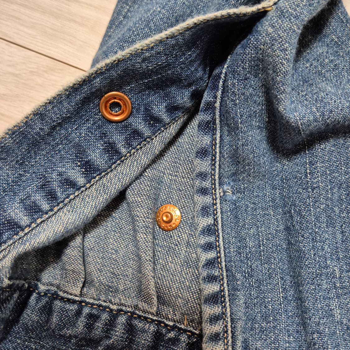 LVC 리바이스빈티지클로딩 데님웨스턴셔츠 상품이미지6