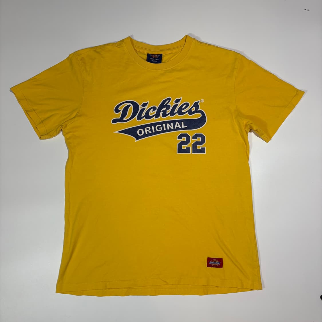 디키즈 옐로우 로고 반팔티 상품이미지1