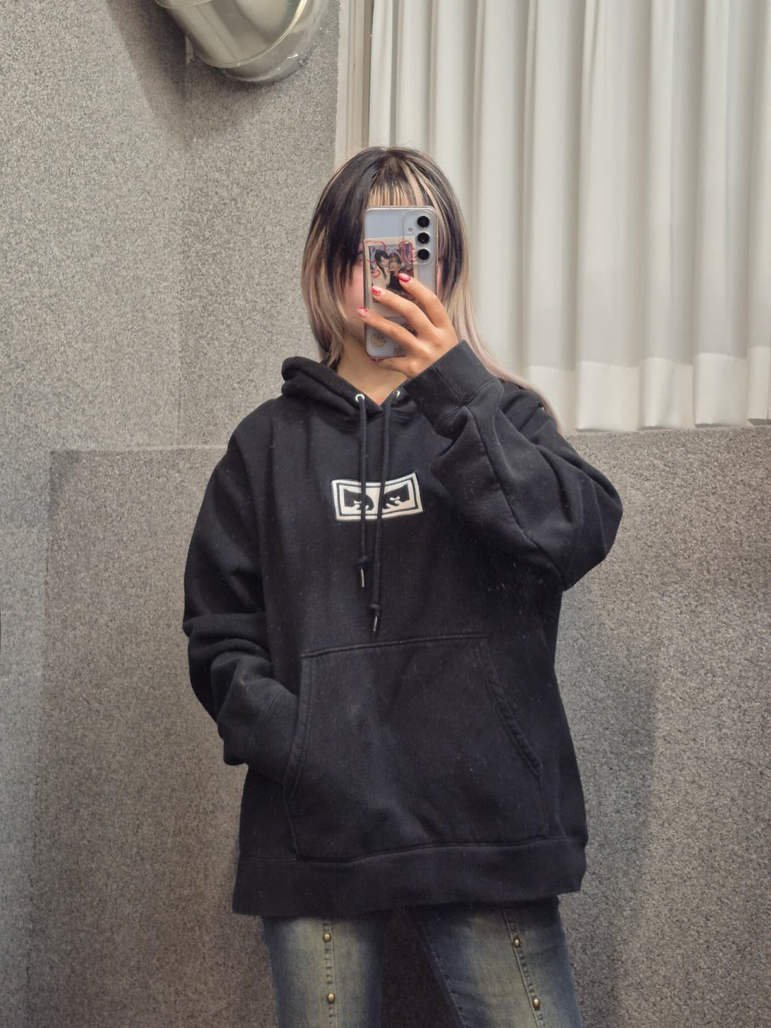 OBEY LOGO HOODIE  상품이미지1