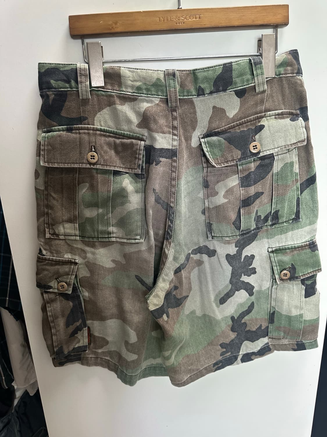 스투시 카모 패턴 카고 반바지32 상품이미지4