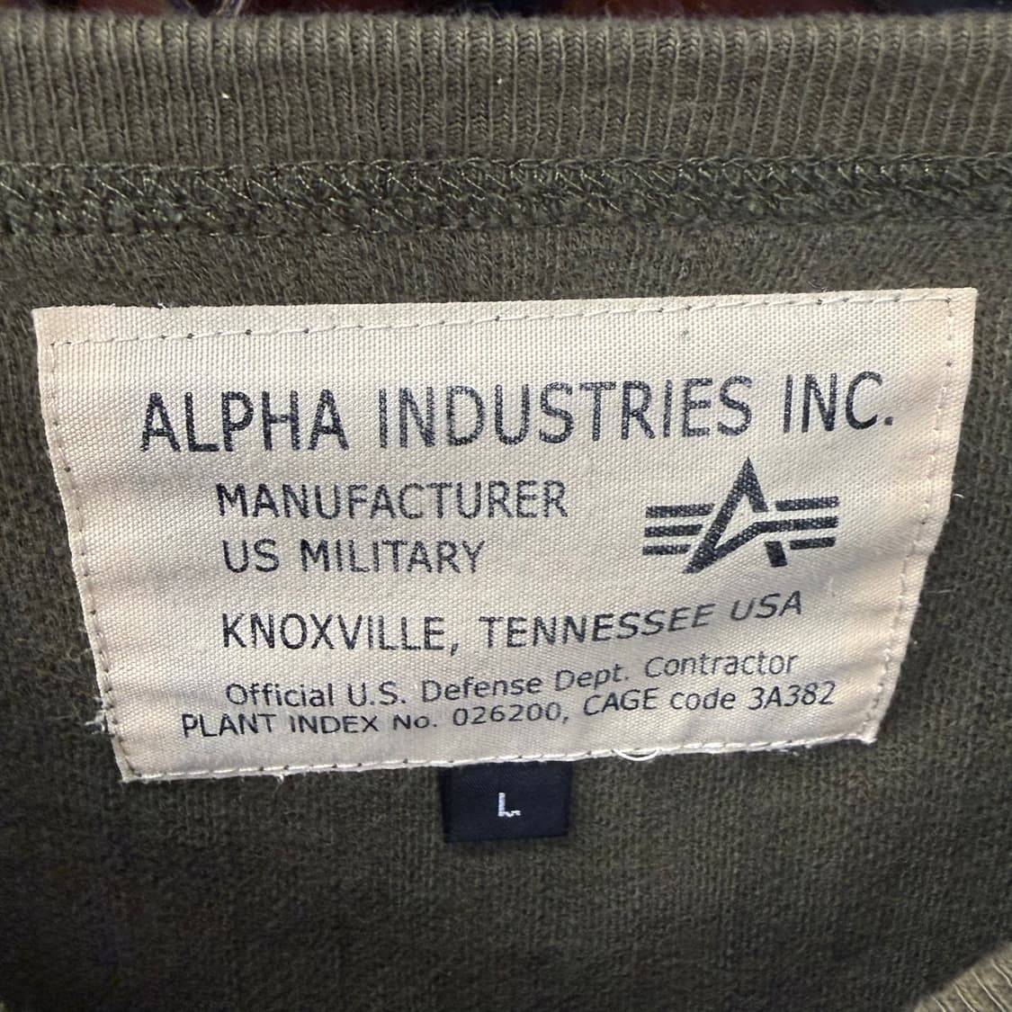 00s 알파 인더스트리 USMC 50주년 헤링본 그래픽 티셔츠 N844 상품이미지5