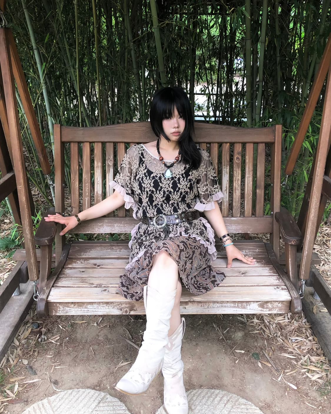 brown grunge fairy set 상품이미지2
