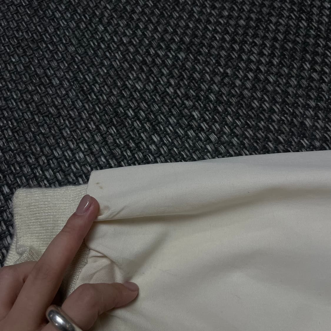 아놀드파머 연베이지 블루종 자켓 L 상품이미지6