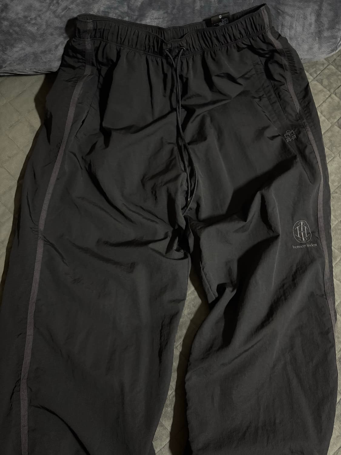 (3) 폴리테루 휴먼인덱스 트랙 팬츠 블랙/퍼플 상품이미지2