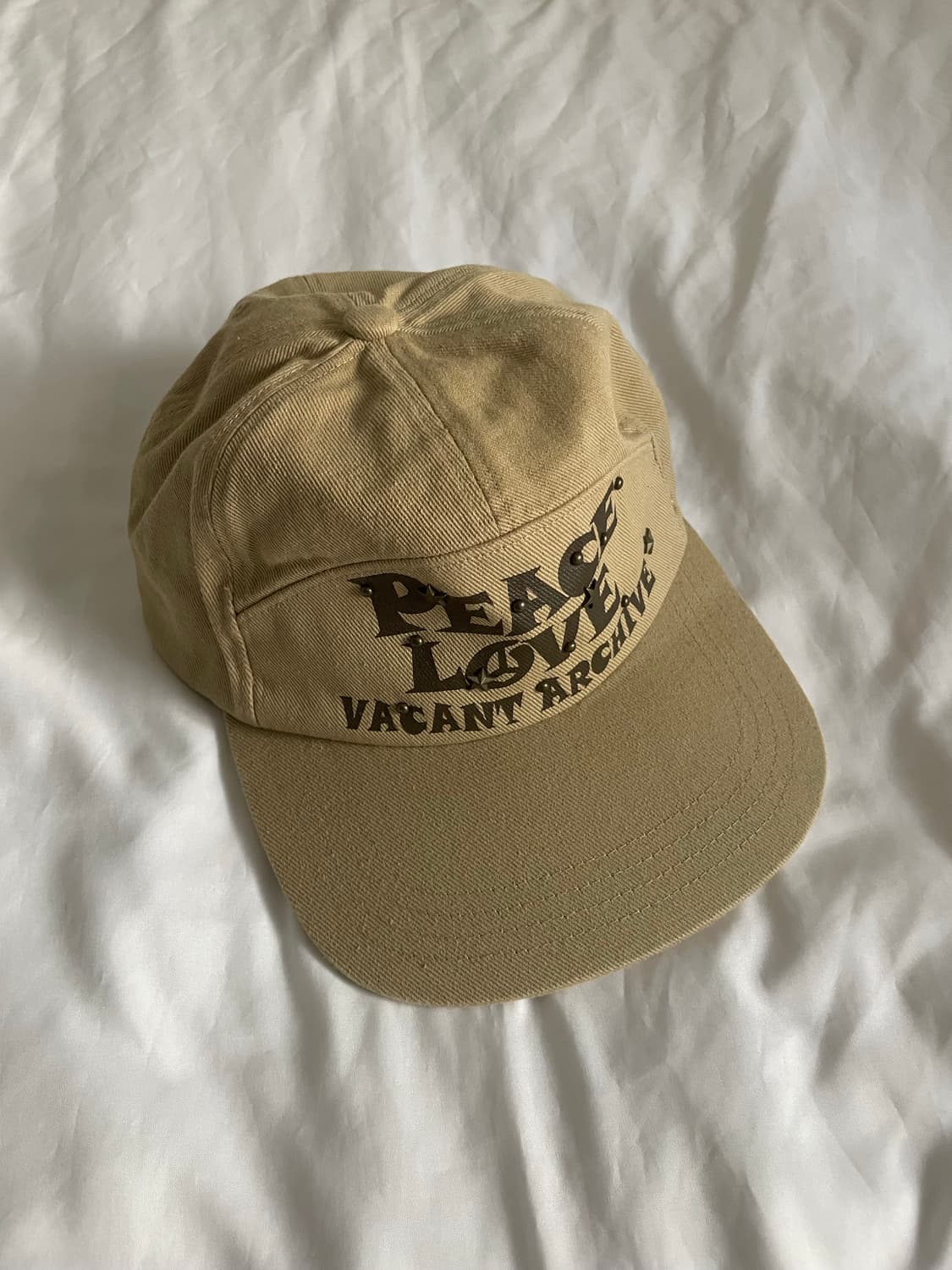 vacant archive 베이컨트 cap 베이지 상품이미지2