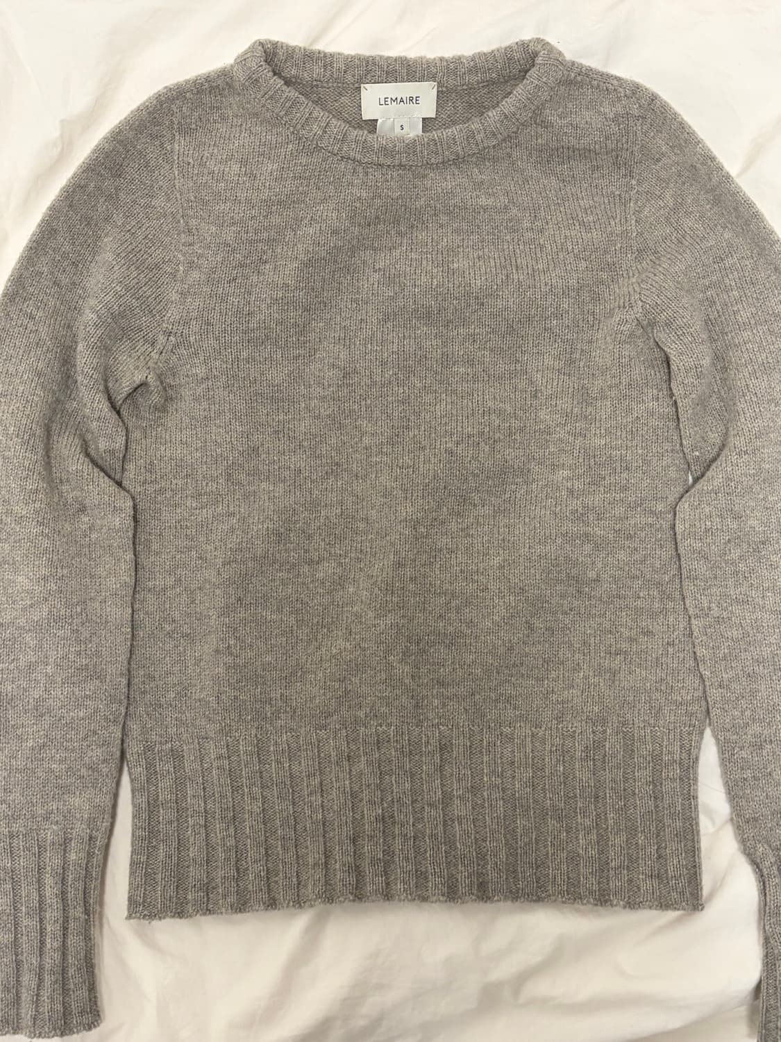 르메르 니트 탑 그레이 s 상품이미지3