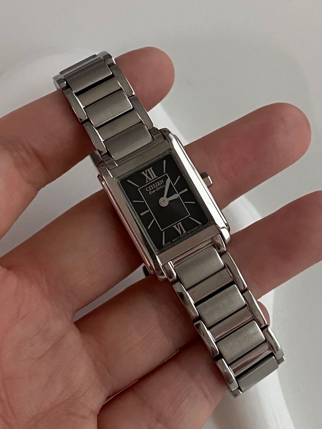 Citizen 시티즌 Eco-drive 에코드라이브 렉탱클 쿼츠 상품이미지3