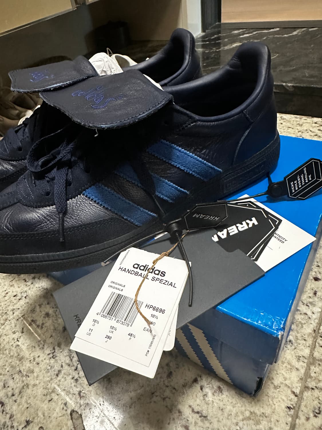 (290) 아디다스 스페지알 핸드볼 나이트 인디고 파워 블루 상품이미지2