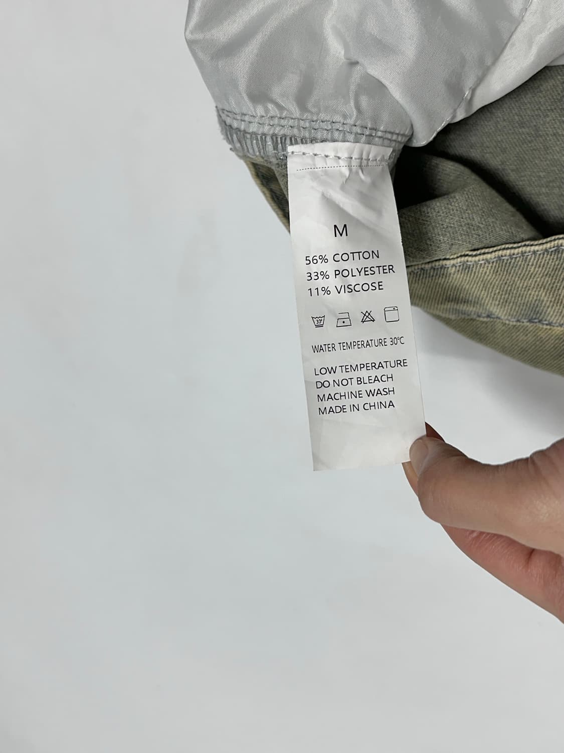 빈티지 워시드 벌룬 데님 팬츠 워싱 청바지 상품이미지8