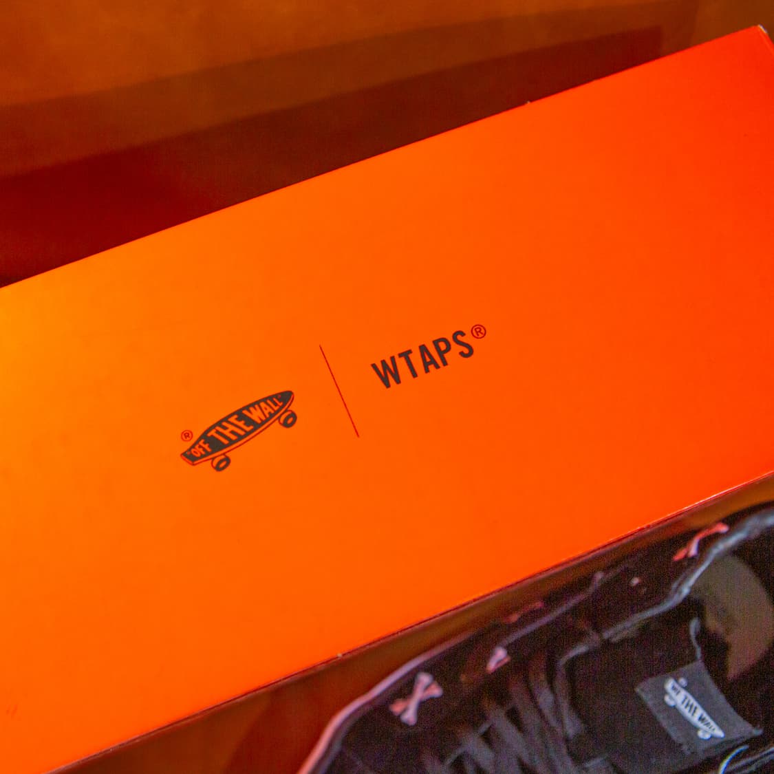 WTAPS X 반스 스케이트 하이 본 블랙 상품이미지6