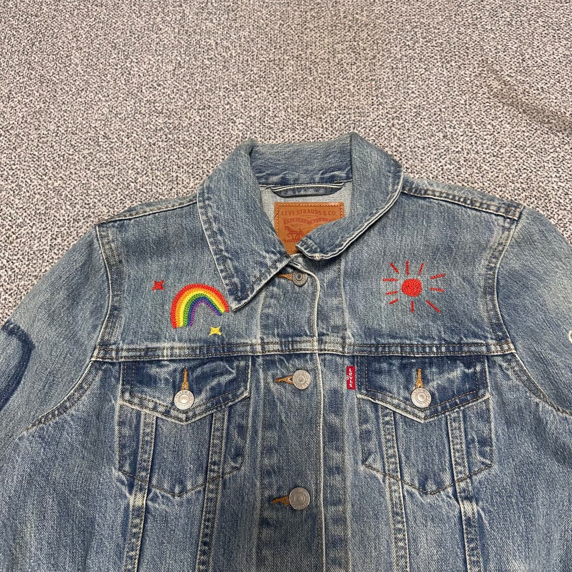 리바이스 워싱 데님자켓  상품이미지2