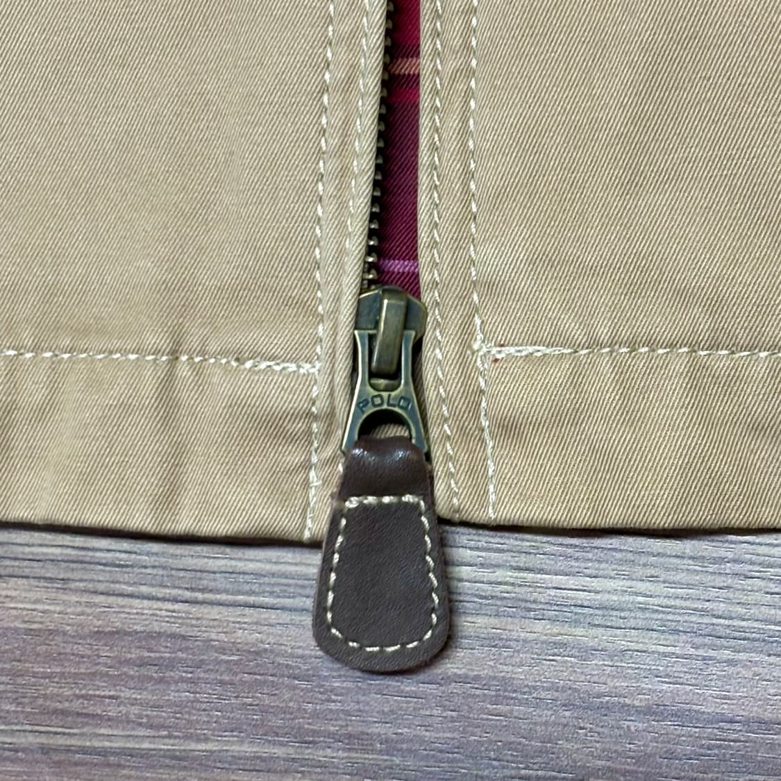 폴로 베이지 베이포트 스윙탑 해링턴 헤링턴 드리즐러 봄버 블루종 자켓 s 상품이미지3