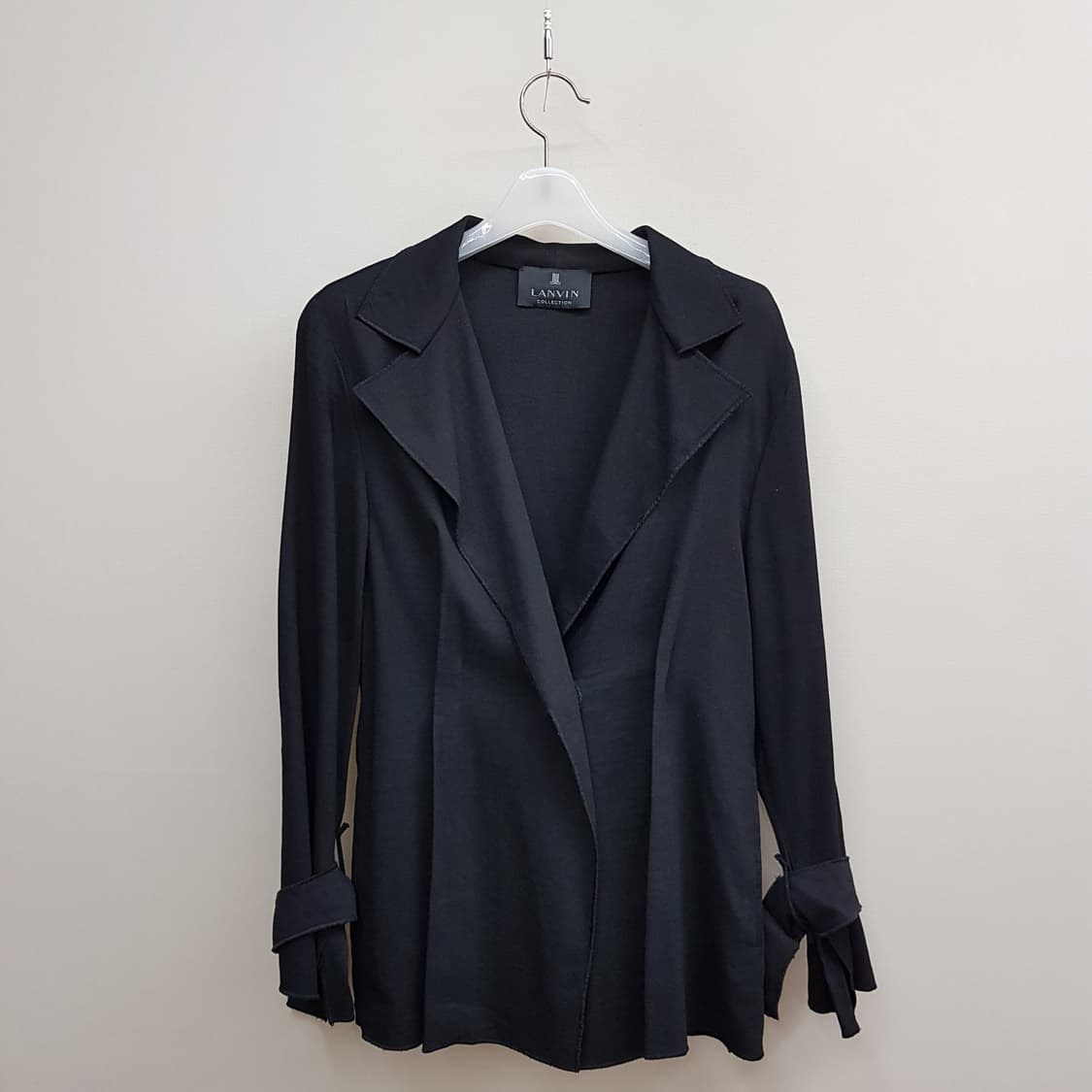 한섬 랑방 린넨 블렌드 드레이프 자켓 82-94-160사이즈 상품이미지1