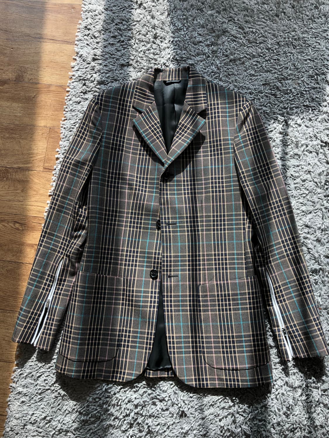 라프시몬스 오픈 벤트 디테일 블레이저 상품이미지9