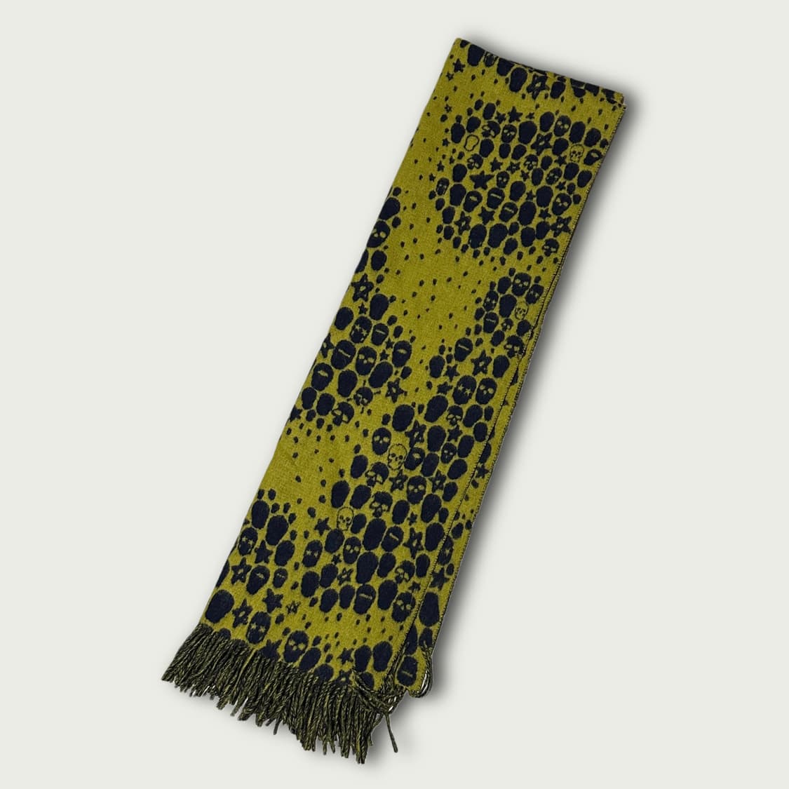 시스템 스컬 숄 머플러 상품이미지2