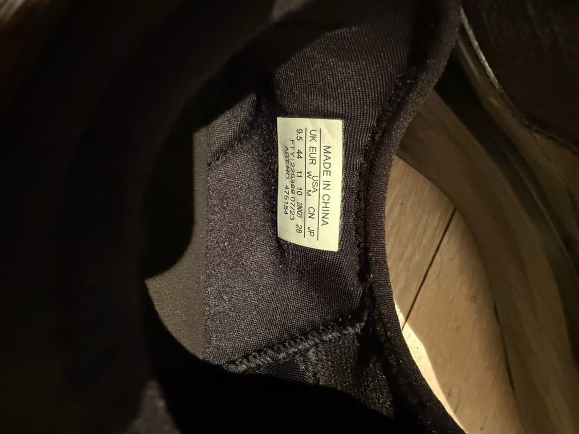 살로몬 꼼데가르송 콜라보 플랫폼 슬립온 상품이미지4