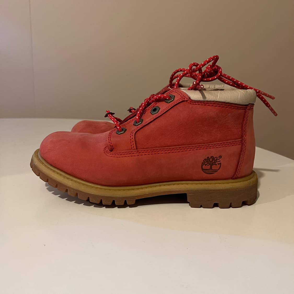 팀버랜드 추카 부츠 미디엄 핑크 상품이미지3