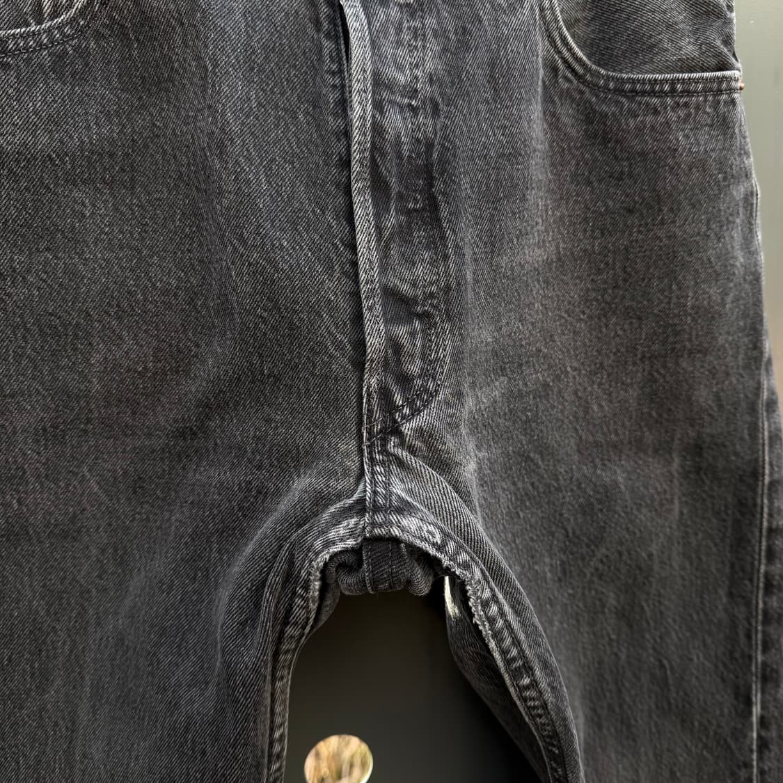 90s USA 빈티지 리바이스 501 블랙 W34 L30 상품이미지5