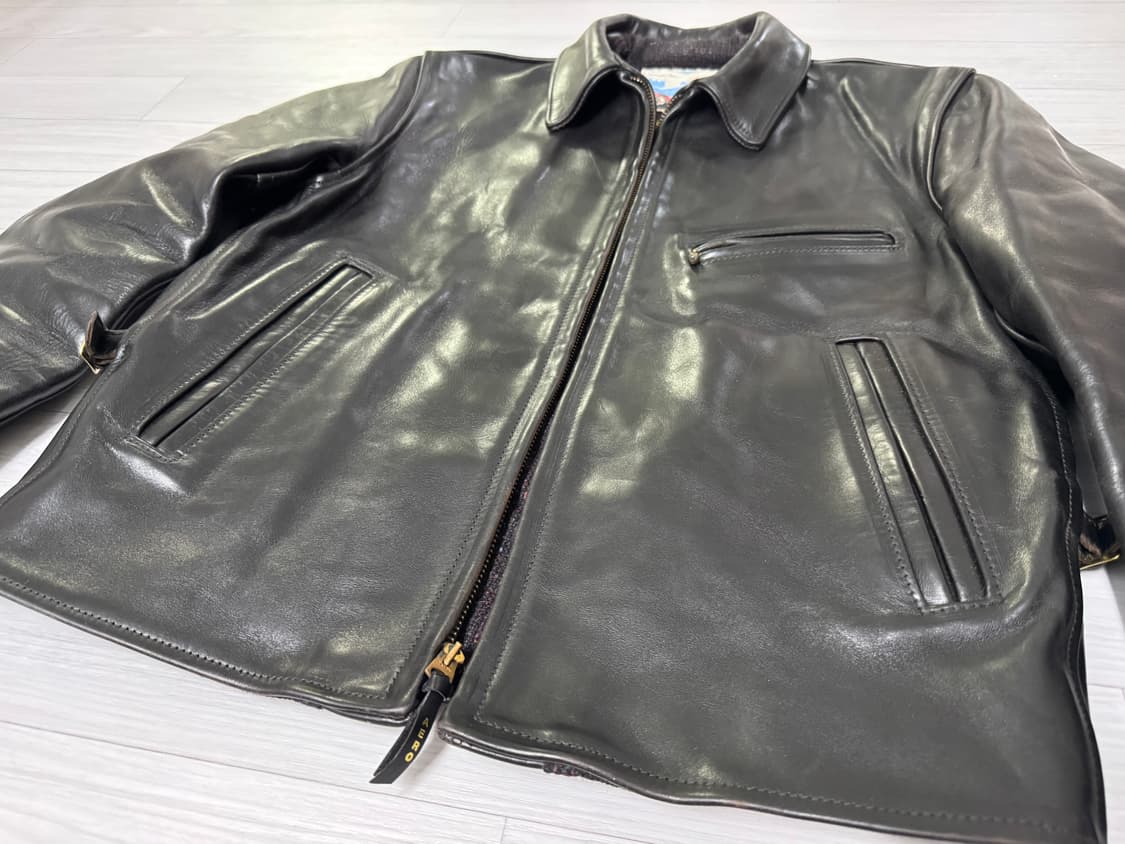 38)크롬악셀 에어로레더 1950 하프벨트 블랙 상품이미지3