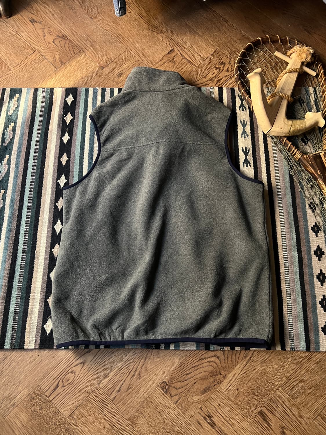 [L]파타고니아 신칠라 그레이 플리스 베스트 상품이미지7