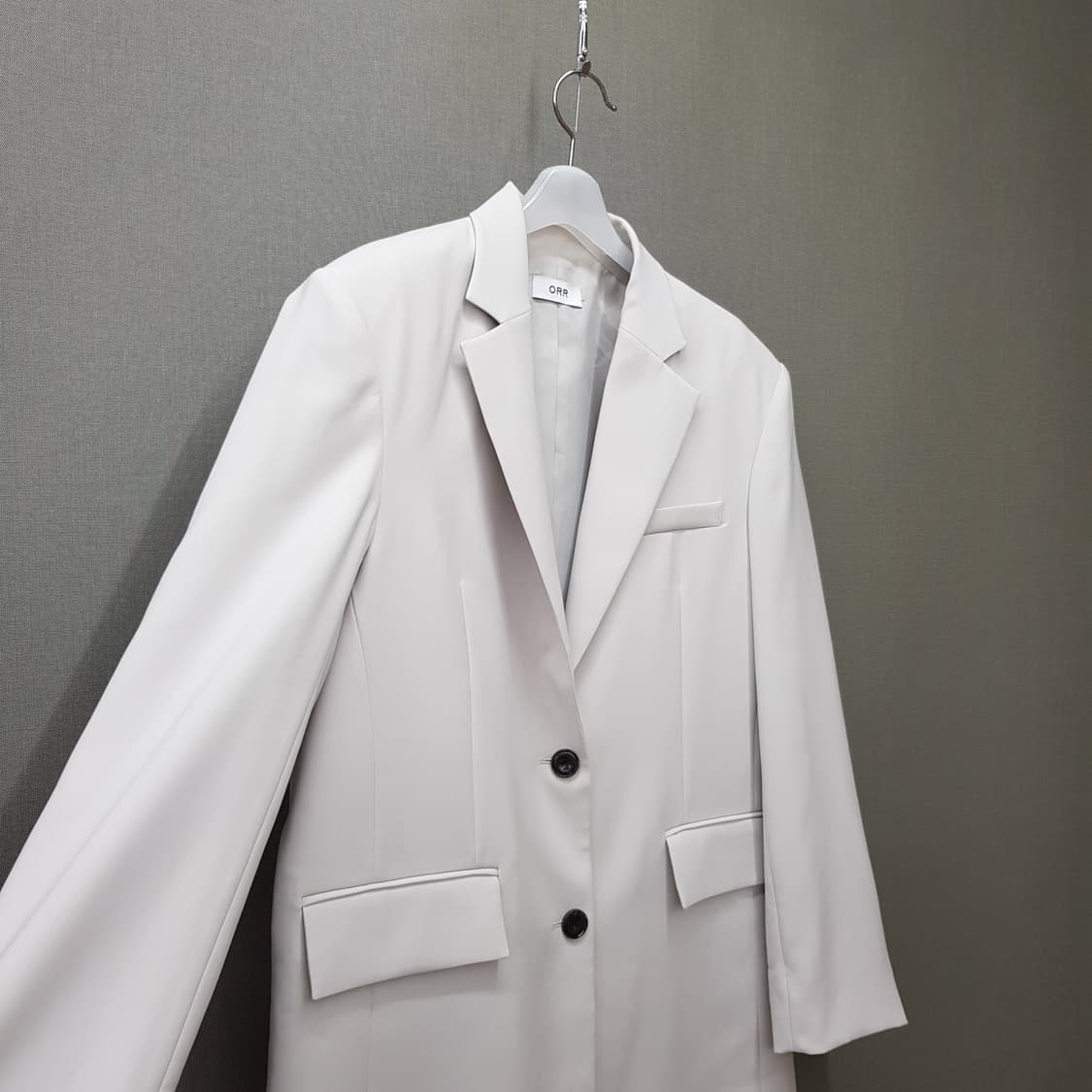 오르 2024 클래식 싱글 자켓 XS사이즈 상품이미지3