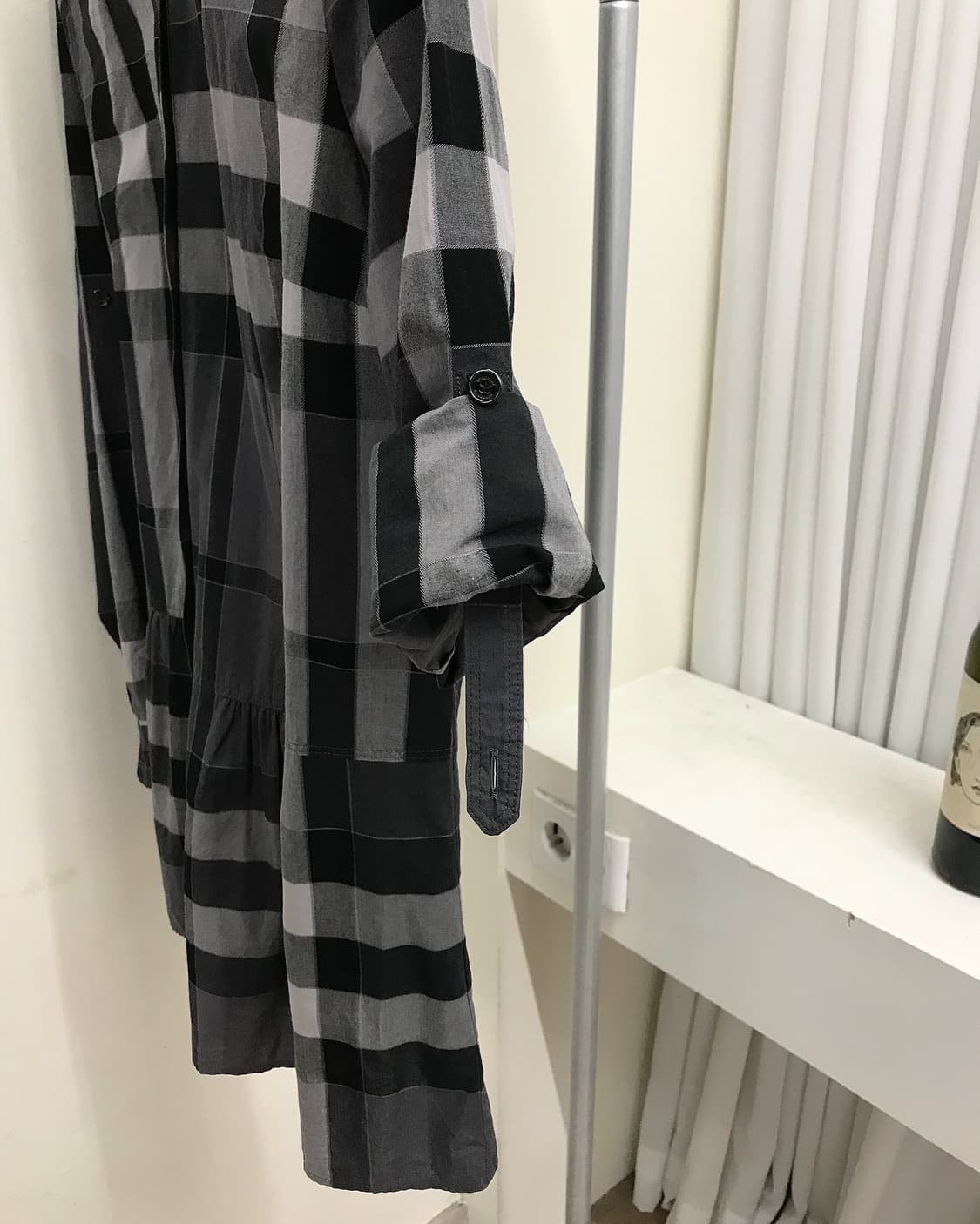 버버리 체크 블라우스 셔츠 상품이미지3