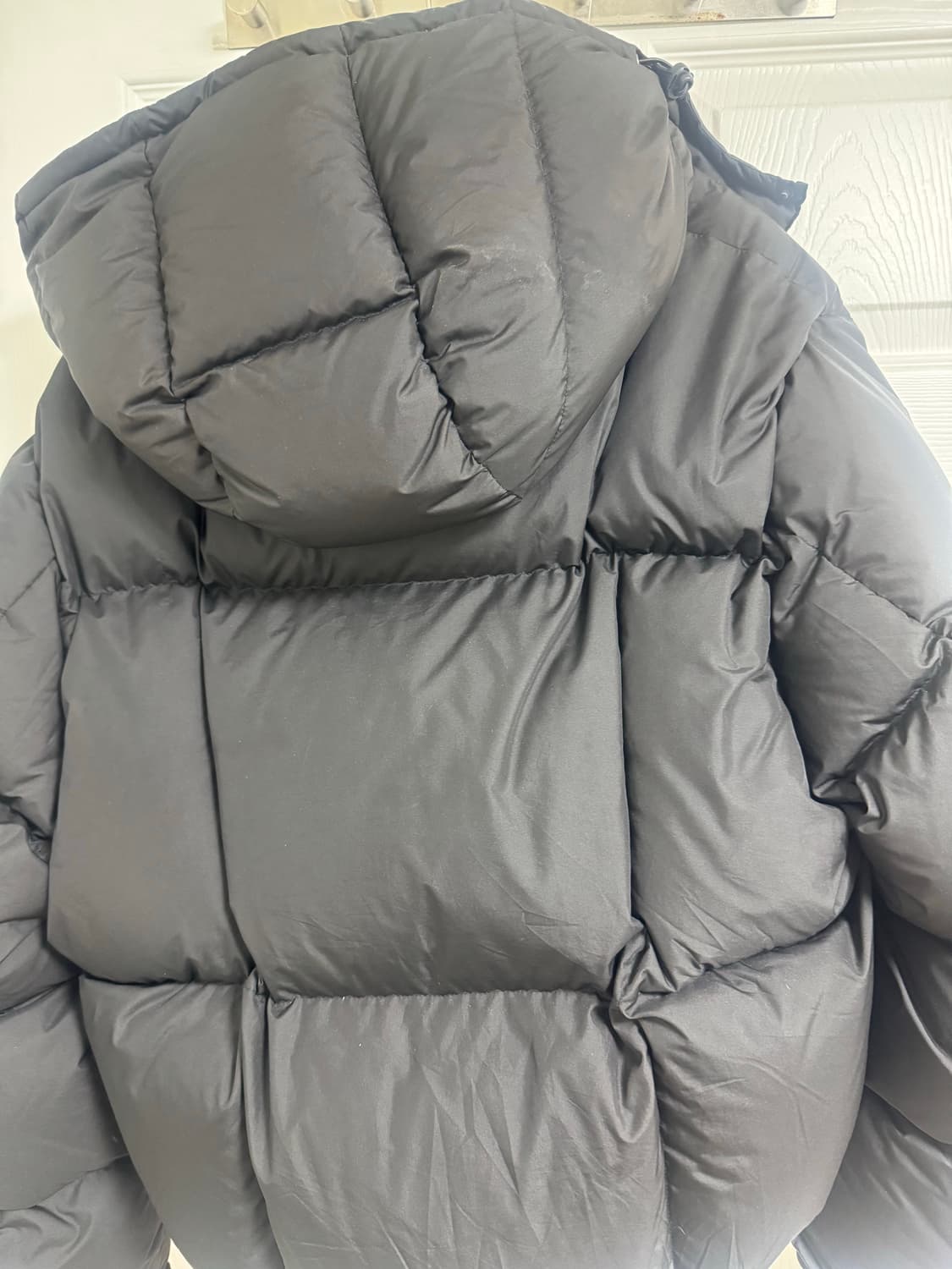 벨리에 크로스라인 후디드 패딩 s  상품이미지2