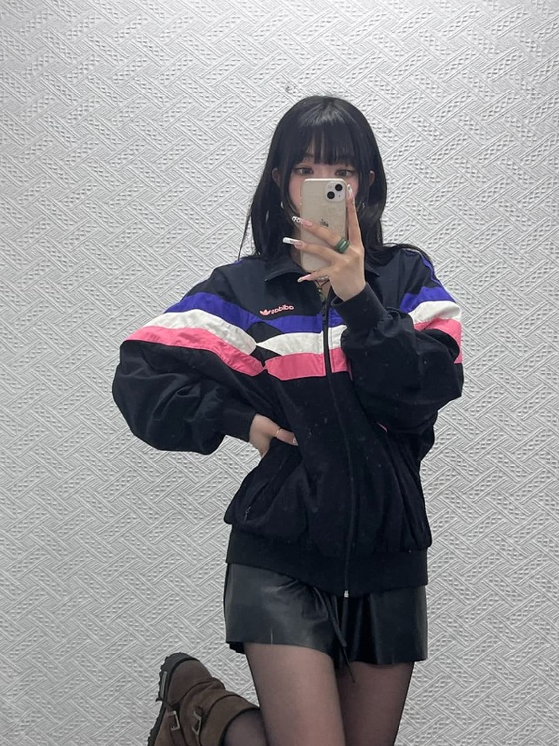 아디다스 올드스쿨 레트로 키치 90's 바람막이 자켓 105 C11510 상품이미지1