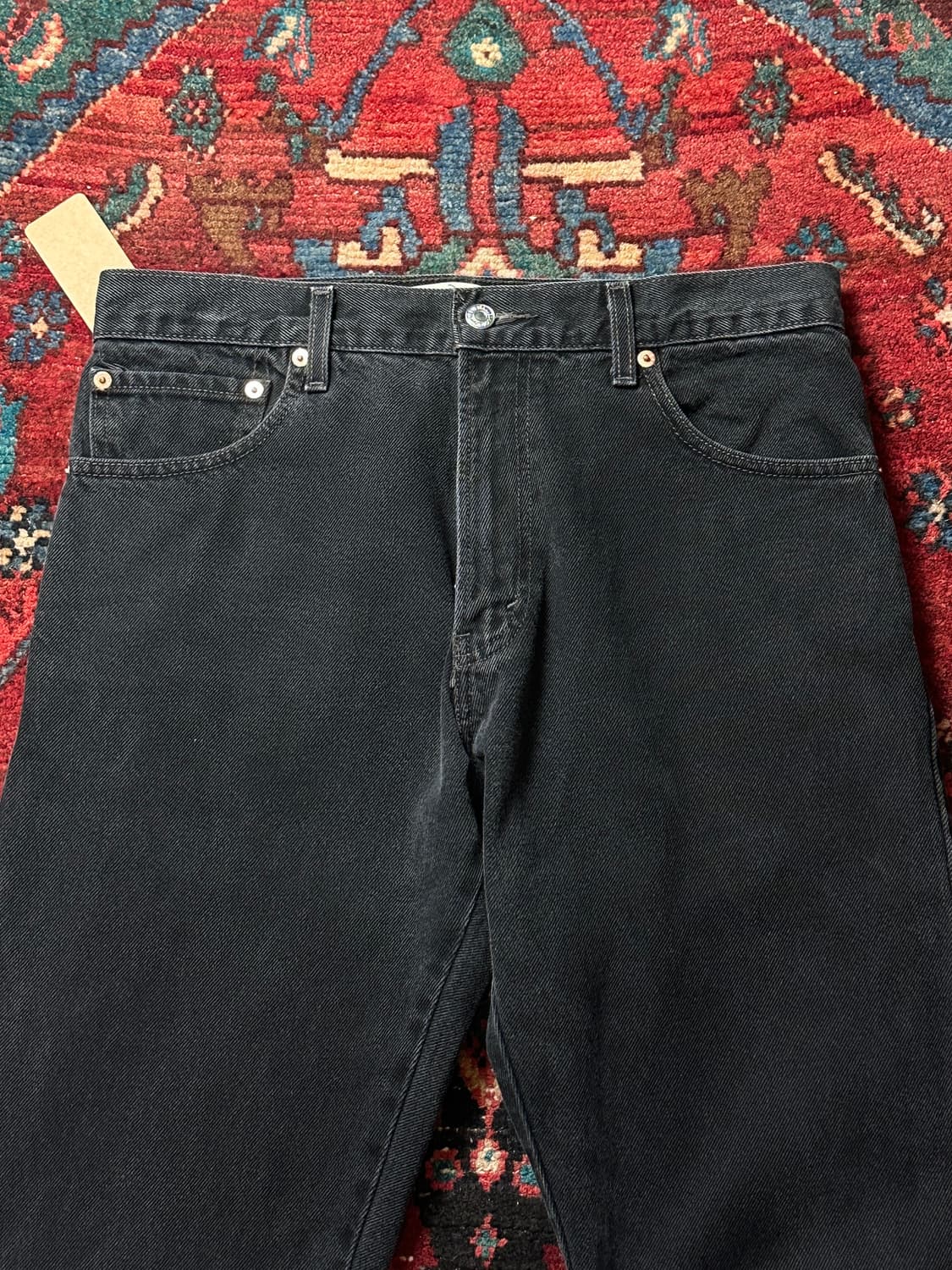00's 빈티지 리바이스 517 블랙 플레어진 상품이미지5