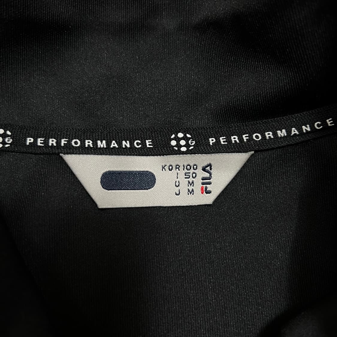 휠라 칼쵸 와펜 이탈리아 축구 져지 트랙탑 집업자켓 [블랙] L/100 상품이미지6