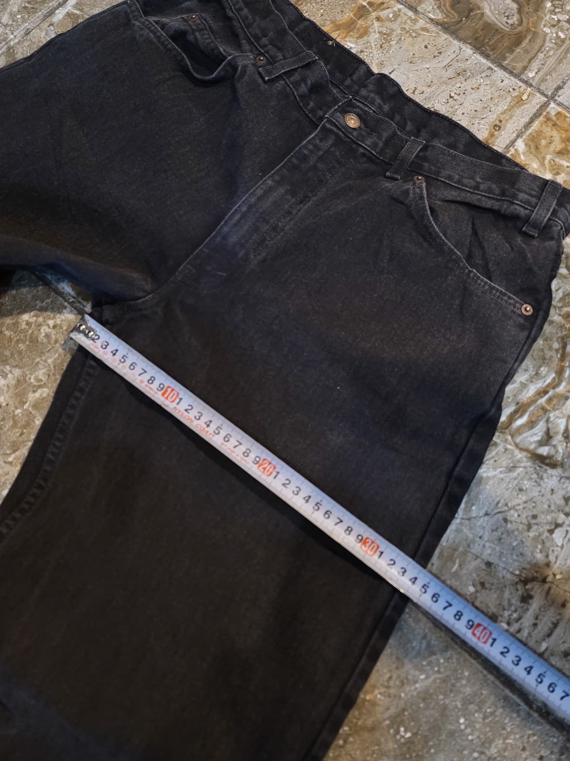 리바이스 흑청 오렌지탭 데님팬츠  상품이미지6