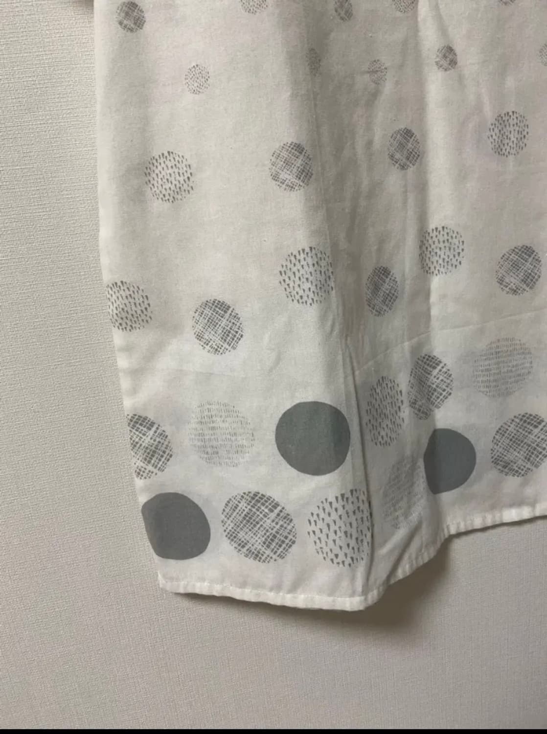 일본 빈티지 도트 반팔티 상품이미지2