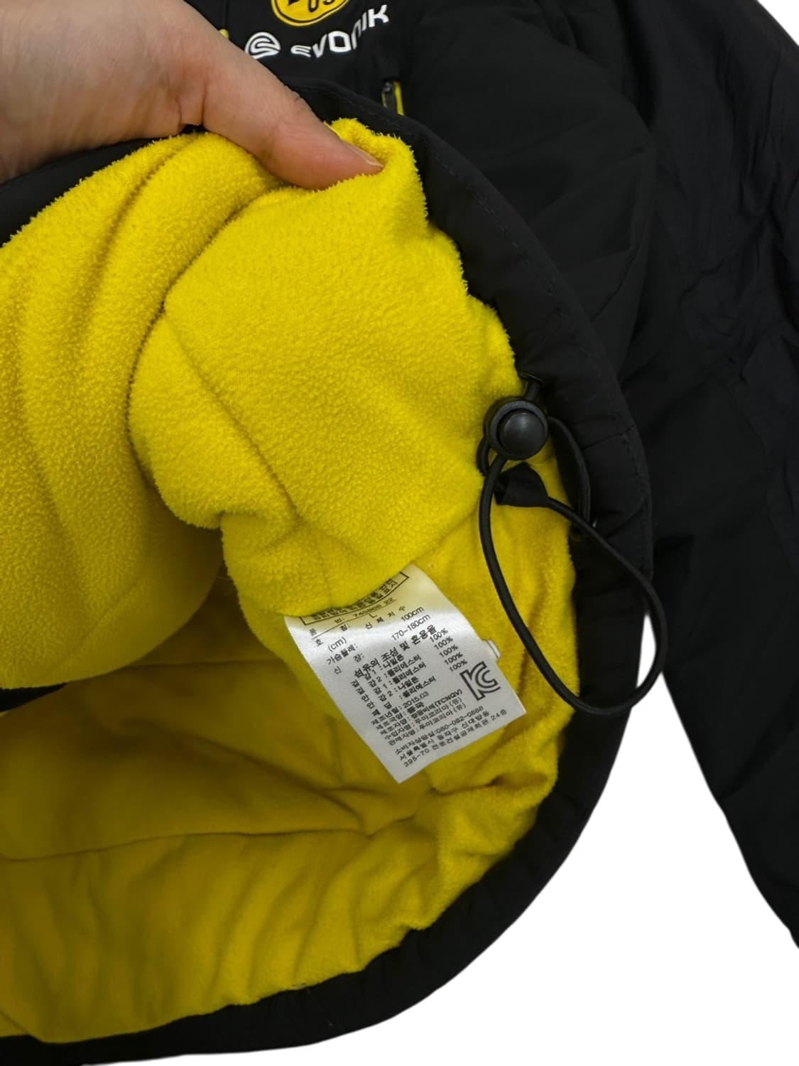 퓨마 도르트문트 플리스 패딩 블랙 (L)  상품이미지7