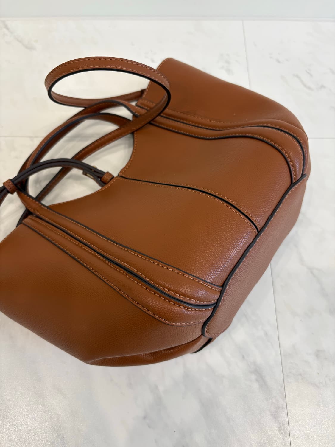 zara topstitch mini city bag 상품이미지3