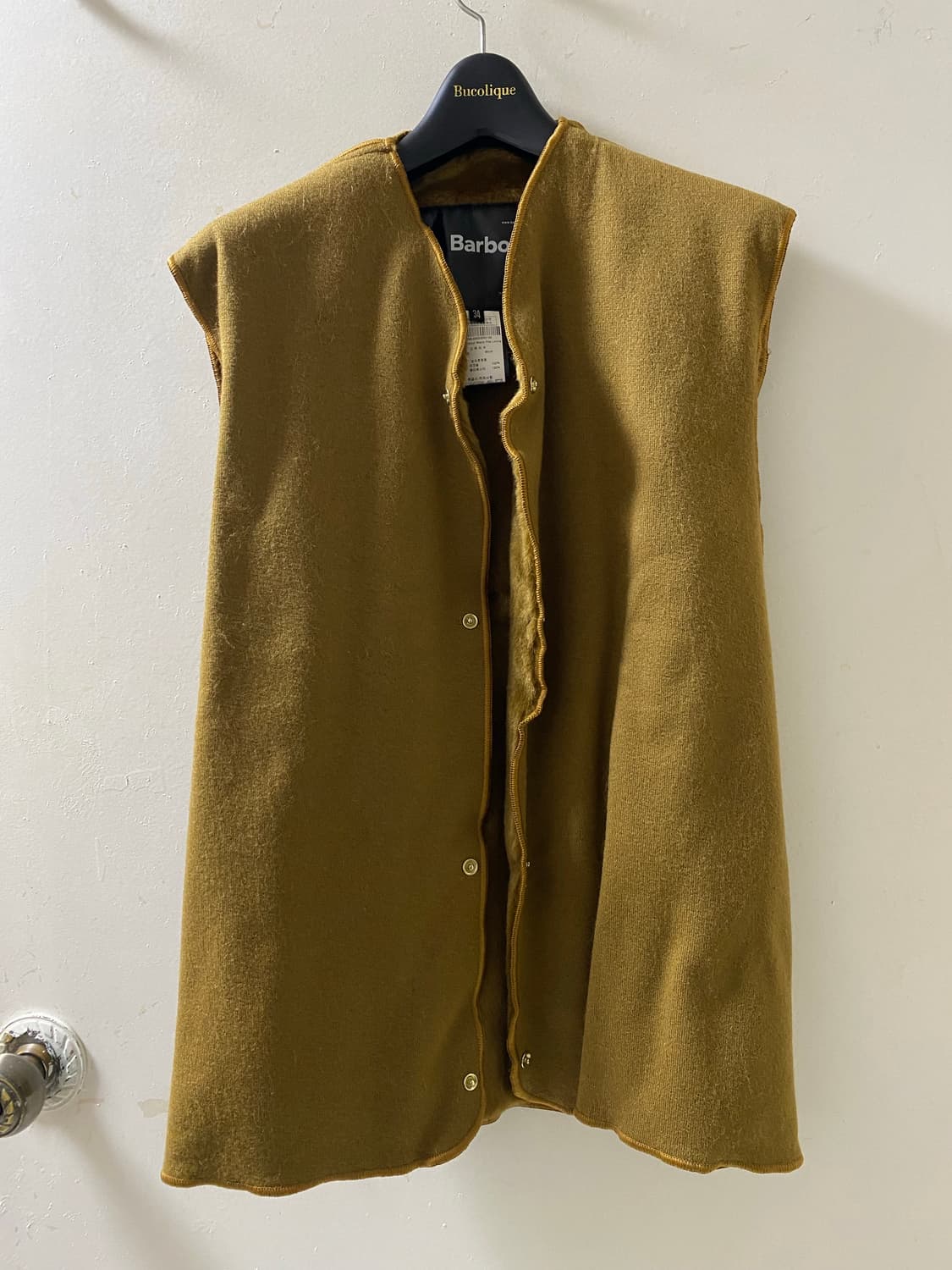 바버 인터네셔널 A7 웜파일 라이너 신품 34 사이즈 상품이미지1