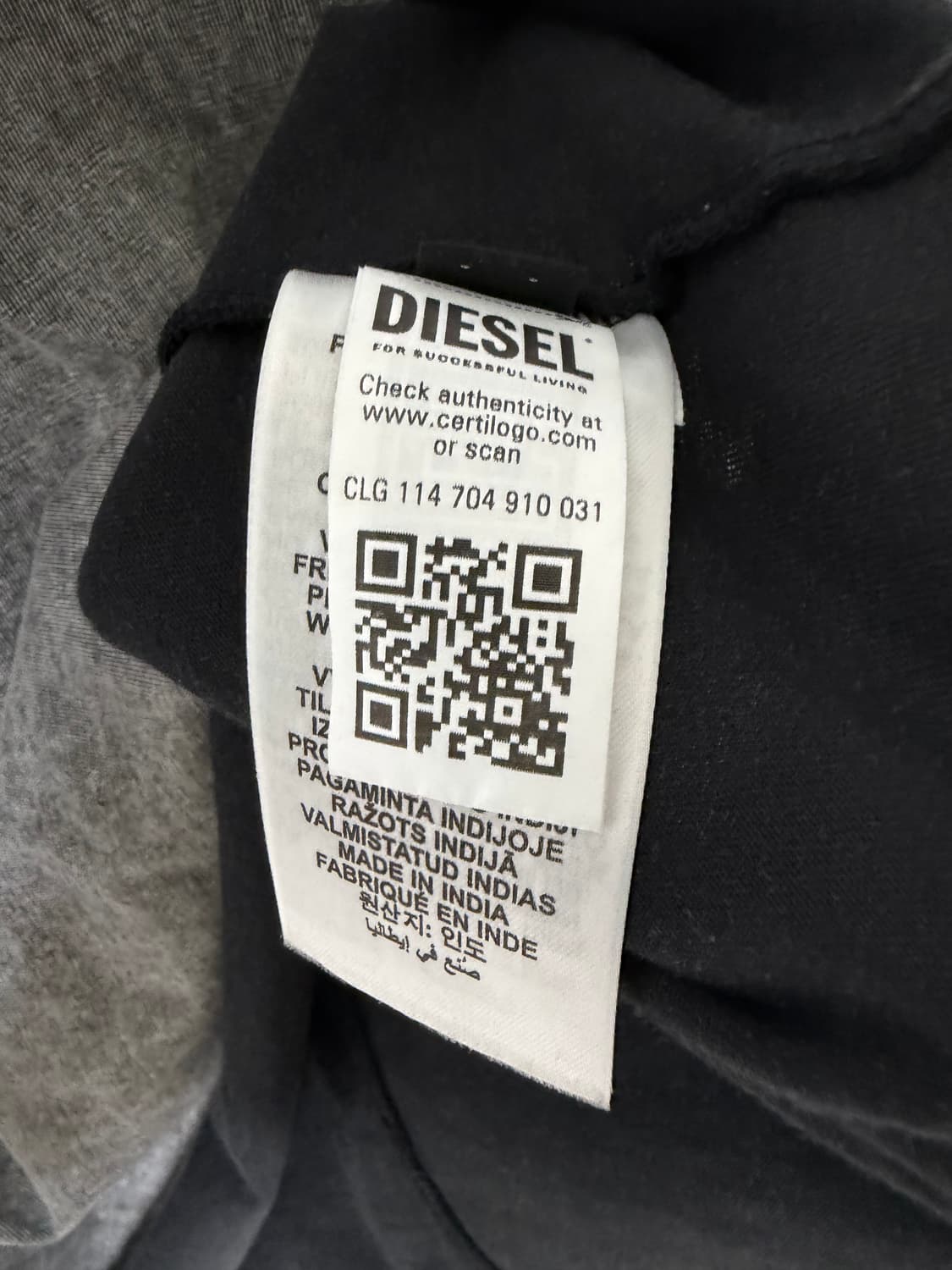 디젤 반팔티 새상품 상품이미지3