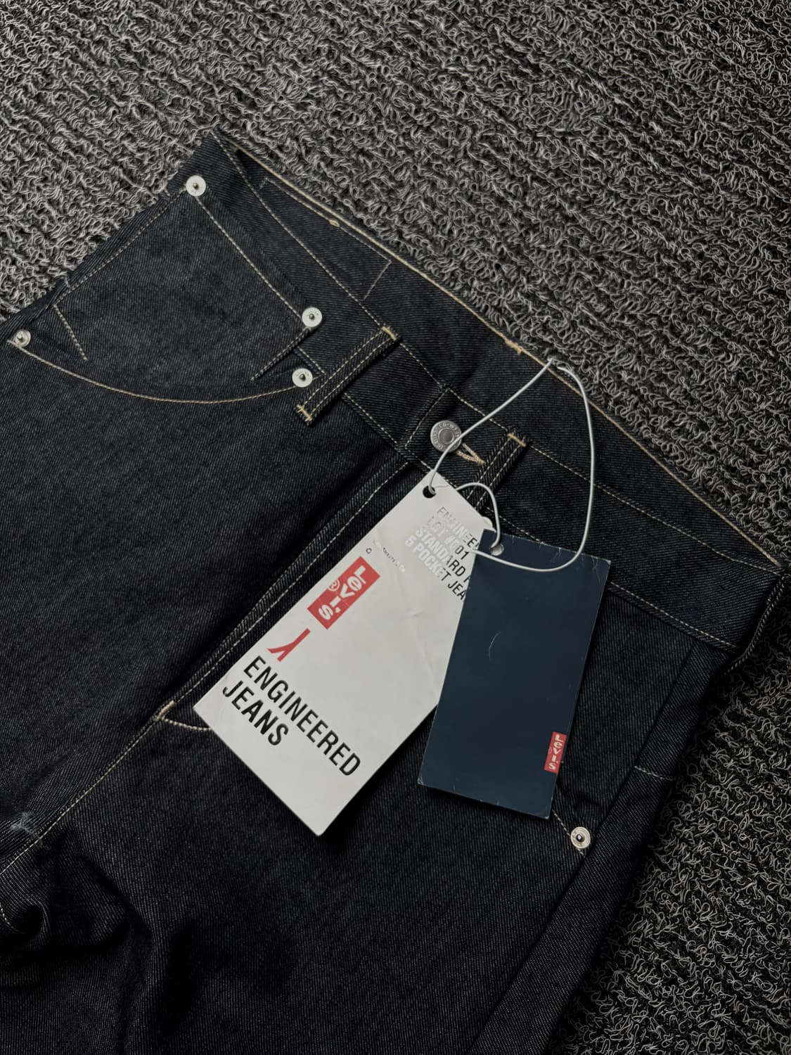 리바이스 USA 오리지날 엔지니어드진 생지 데님 팬츠 1407 상품이미지1