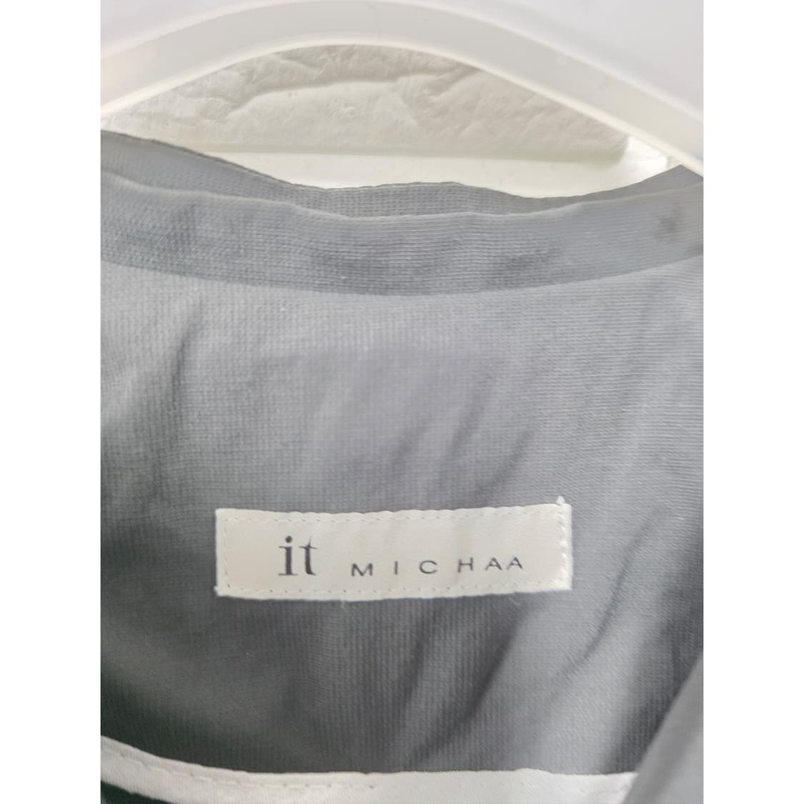 택포) 잇미샤 블랙 롱 원피스형 집업자켓 S 상품이미지2