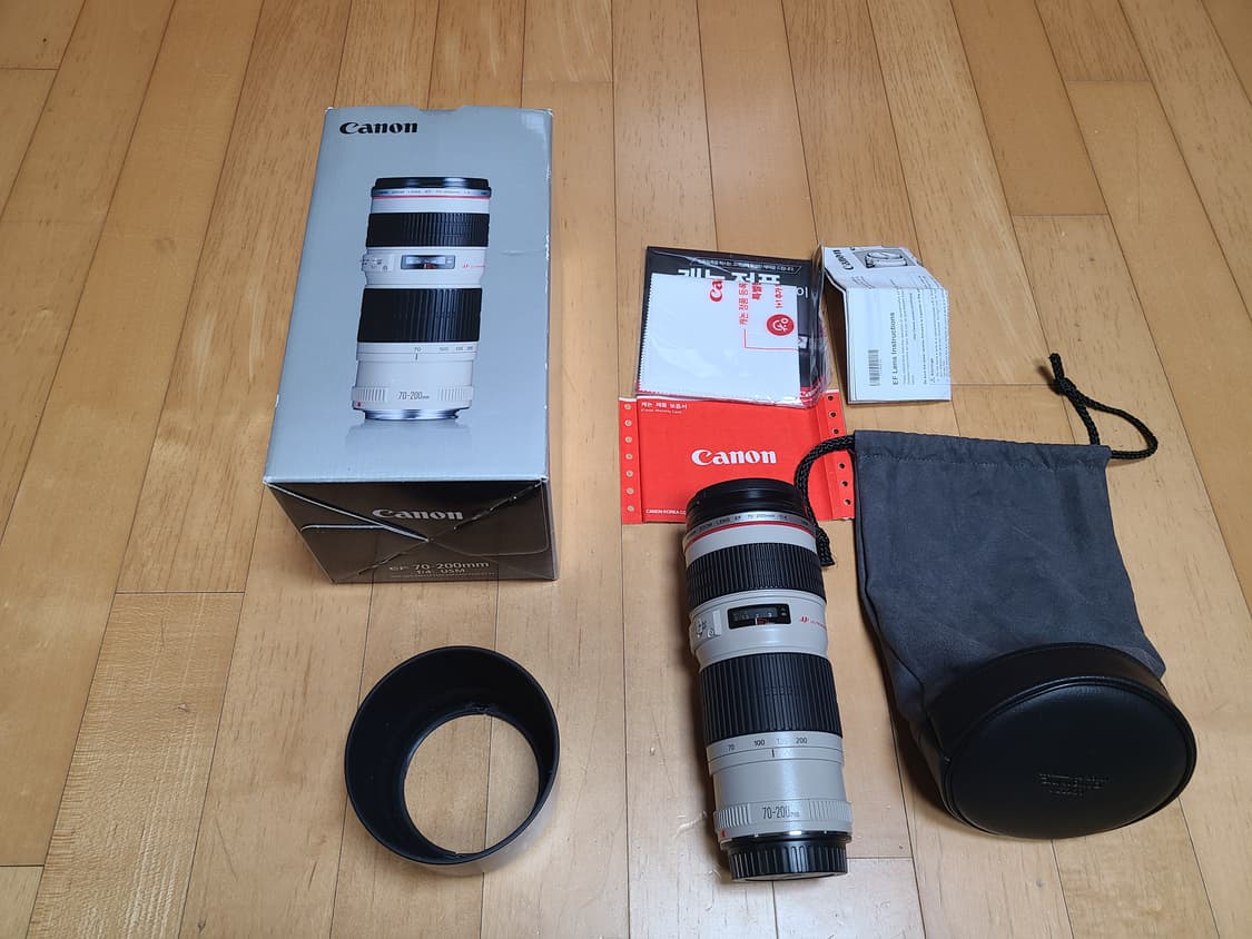 캐논 EF 70-200mm F4 L USM 렌즈 상품이미지1
