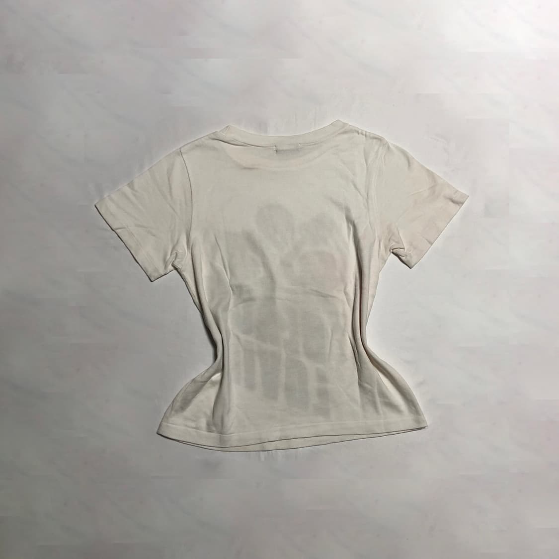 히비스커스 티셔츠 화이트 상품이미지3