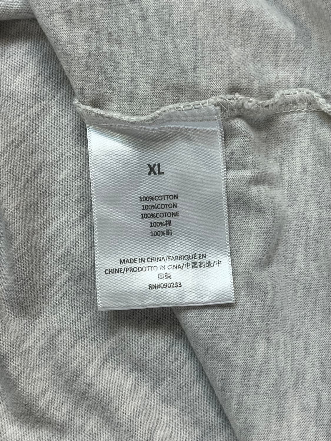 피어오브갓 에센셜 반팔티 그레이 XL #csz607 상품이미지4