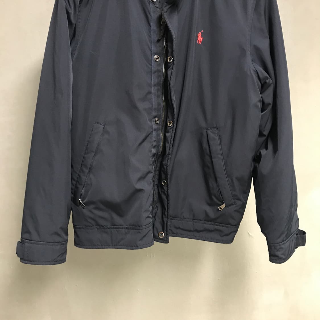 폴로 랄프로렌 기모 페리 자켓 네이비 S 상품이미지3